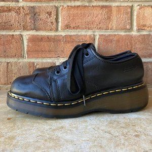 vintage dr. martens 10960 cap toe oxford platforms